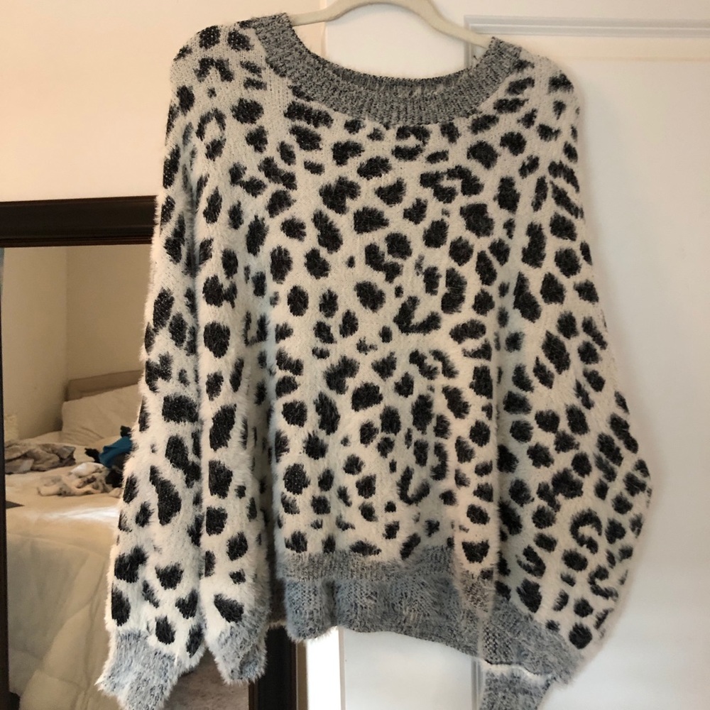 Fuzzy sweater